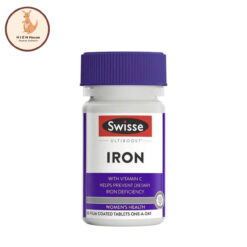Viên Uống Bổ Sung Sắt Swisse Ultiboost Iron - Hộp 30 Viên