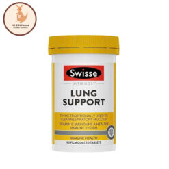 Viên Uống Bổ Phổi Swisse Ultiboost Lung Support - Hộp 90 Viên