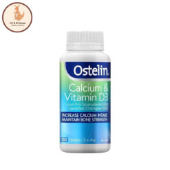 Viên Uống Bổ Sung Canxi Ostelin Calcium & Vitamin D3 - Hộp 130 Viên