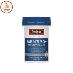 Viên Uống Bổ Sung Vitamin Swisse Men's 50+ Multivitamin - Hộp 60 Viên