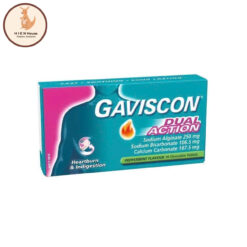 Viên Nhai Gaviscon Dual Action Peppermint Flavour – Hộp 16 Viên