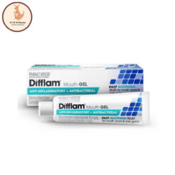 Gel Bôi Nhiệt Miệng Difflam Mouth Gel Anti-Inflammatory + Antibacterial Peppermint - 10g