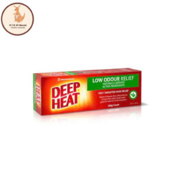 Dầu Xoa Bóp Mentholatum Deep Heat Low Odour Relief Naturally Derived Active Ingredients Fast Targeted Pain Relief - 100g