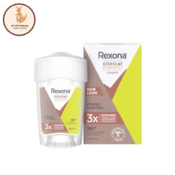 Sáp Khử Mùi Men Rexona Clinical Protection Cream Stress Control 96H – 48g/45ml