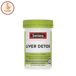 Viên Uống Giải Độc Gan Swisse Ultiboost Liver Detox - Hộp 120 Viên