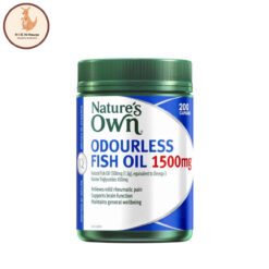 Dầu Cá Nature’s Own Odourless Fish Oil Omega-3 1500mg Hộp 200 viên