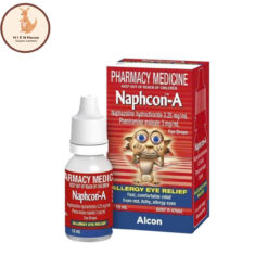 Thuốc Nhỏ Mắt Giảm Dị Ứng, Đỏ Mắt Naphcon-A Eye Drops 15ml