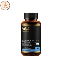 Viên Uống Tinh Chất Hàu Hỗ Trợ Sinh Lý GO Healthy Oyster Plus Zinc 1-A-DAY - Hộp 120 Viên