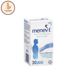 Viên Uống Hổ Trợ Sức Khỏe Cho Nam Menevit Pre-Conception Sperm Health - Hộp 30 Viên