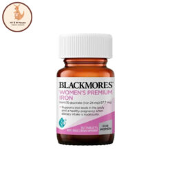 Viên Uống Bổ Sung Sắt Sinh Học Cho Bà Bầu & Phụ Nữ Blackmores Womens Premium Iron - Hộp 30 Viên