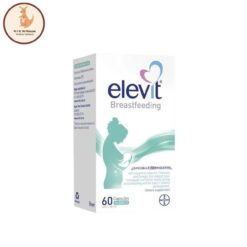 Viên Uống Bầu Bú Bổ Sung Vitamin Tổng Hợp Cho Mẹ Sau Sinh Elevit Breastfeeding - Hộp 60 Viên