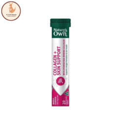 Viên Sủi Bổ Sung Collagen Nature's Own Collagen Skin Support Effervescent - 20 Viên