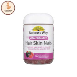 Viên Nhai Kẹo Dẻo Nature's Way Adult Vita Gummies Hair Skin Nails - Hộp 150 Viên