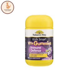 Kẹo Dẻo Tăng Đề Kháng Cho Bé Nature's Way Kids Smart Vita Gummies Immune Defence - Hộp 60 Viên