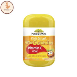 Kẹo Dẻo Tăng Đề Kháng Cho Bé Nature's Way Kids Smart Vitamin C + ZinC - Hộp 60 Viên