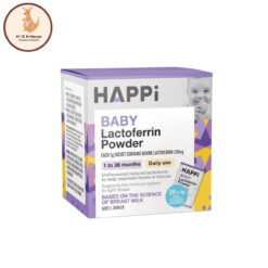Tăng Cường Miễn Dịch Cho Bé Happi Baby Lactoferrin Powder - Hộp 28 Gói x 1g
