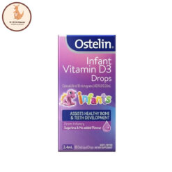 Bổ Sung Canxi Cho Bé Ostelin Infant Vitamin D3 Drops 2.4ml