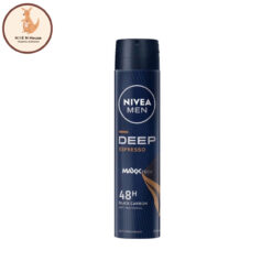 Xịt Khử Mùi Nivea Men Deep Espresso Anti-perspirant Aerosol 250ml