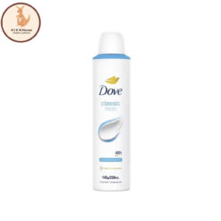Xịt Khử Mùi Dove Women Antiperspirant Aerosol Classic Fresh 250ml