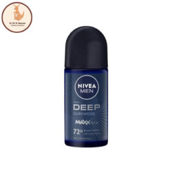 Lăn Khử Mùi Nivea Men Deep Darkwood MaxxTech 72h - 50ml