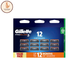 Lưỡi Dao Cạo Râu Gillette Proglide 5 Razor Blades Replacement Cartridges 12 pack