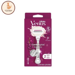 Dao Cạo Gillette Venus Comfort Glide Sugarberry Platinum + 2 Blade Refills