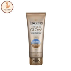 Kem Dưỡng Da Nâu Jergens Natural Glow +Firming Daily Moisturizer Medium To Deep Skin Tones 221ml