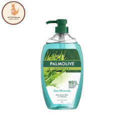 Sữa Tắm Palmolive Naturals 95% Natural Origin Sea Minerals Nourishes Skin With Vitamin E Vegan Body Wash 1L