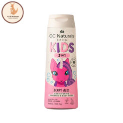 Sữa Tắm Cho Bé OC Naturals Kids 3-In-1 Fruit Berry Bliss 400ml