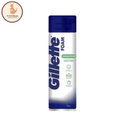 Gel Cạo Râu Gillette Sensitive Skin Soothing Shave Foam 245g