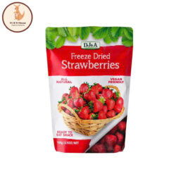 Dâu Tây Sấy Khô DJ&A Freeze Dried Strawberries 100g